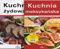 okładka Pakiet: Kuchnia żydowska + Kuchnia meksykańska książka | Praca Zbiorowa