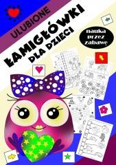 okładka Ulubione łamigłówki dla dzieci książka | Agnieszka Wileńska