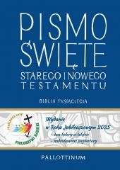 okładka Biblia Tysiąclecia - Pismo Św ST i NT jubil. 2025 książka