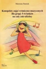 okładka Konspekty zajęć rytmiczno-muzycznych dla grupy... książka | Marzena Staniek