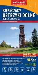 okładka Mapa - Bieszczady. Ustrzyki Dolne, Holica... książka | Praca Zbiorowa