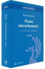 okładka Prawo nieruchomości z testami online w.7 książka | Strzelczyk Ryszard