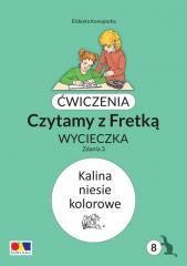 okładka Ćwiczenia. Czytamy z Fretką cz.8 Zdania 3 książka | Elżbieta Konopacka