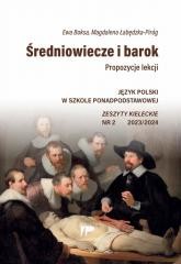 okładka Średniowiecze i barok... JPSPP nr 2 2023/2024 książka | Praca Zbiorowa