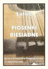 okładka Łatwe piosenki biesiadne na gitarę książka | M. Pawełek