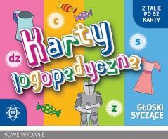 okładka Karty logopedyczne. Głoski syczące. Komplet książka | Praca Zbiorowa