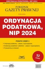okładka Ordynacja Podatkowa NIP 2024 książka | Praca Zbiorowa