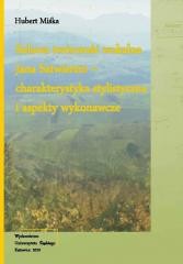 okładka Solowa twórczość wokalna Jana Sztwiertni + CD książka | Hubert Miśka