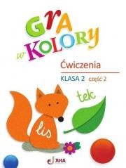 okładka Gra w kolory SP 2 Ćwiczenia cz.2 + zakładka książka | Praca Zbiorowa