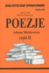 okładka Biblioteczka opracowań nr 038 Poezje cz. II książka | Danuta Polańczyk