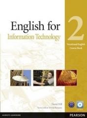 okładka English for IT 2 SB+CD PEARSON książka | Bonamy David, Olejniczak Maja