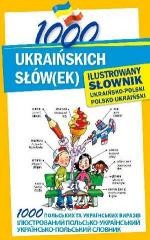 okładka 1000 ukraińskich słów(ek). Ilustrowany słownik książka | Praca Zbiorowa