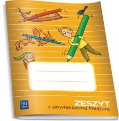 okładka Zeszyt z powiększoną liniaturą WSiP książka | Praca Zbiorowa