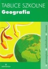okładka Tablice szkolne Geografia w.2014 książka | Praca Zbiorowa