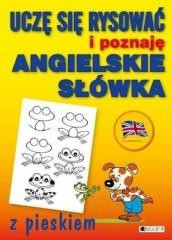 okładka Uczę się rysować i poznaję angielskie słówka z pie książka | Praca Zbiorowa