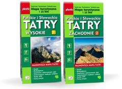 okładka Mapa turystyczna Tatry Polskie i Słowackie 2w1 WIT książka