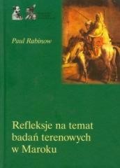 okładka Refleksje na temat badań terenowych w Maroku książka | Paul Rabinow