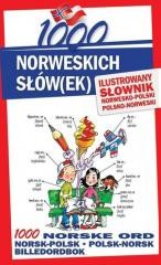 okładka 1000 norweskich słów(ek). Ilustrowany słownik książka | Lichorobiec Stepan, Pilch Małgorzata, Pająk Elwira