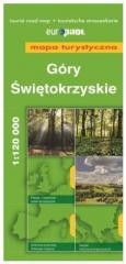 okładka Mapa Turystyczna EuroPilot. Góry Świętokrzyskie br książka | Praca Zbiorowa