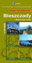 okładka Mapa Turystyczna EuroPilot. Bieszczady br książka | Praca Zbiorowa