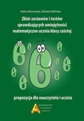 okładka Zbiór zest. i testów spr.um. matematyczne...kl.6 książka
