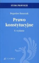 okładka Prawo konstytucyjne w.8 książka | Banaszak Bogusław