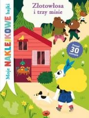 okładka Moje naklejkowe bajki. Złotowłosa i trzy misie książka | Sofie Kenens(ilustr.)
