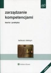 okładka Zarządzanie kompetencjami. Teoria i praktyka książka | Tadeusz Oleksyn