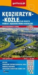 okładka Plan miasta - Kędzierzyn-Koźle (powiat) 1:20 000 książka | Praca Zbiorowa