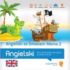 okładka Angielski ze Smokiem Memo 2 (4-6 lat) książka | Praca Zbiorowa