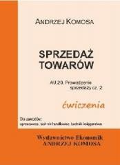 okładka Sprzedaż towarów ćwiczenia EKONOMIK książka | Andrzej Komosa