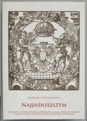 okładka Najjaśniejszym katalog starodruków książka | Agnieszka Perzanowska