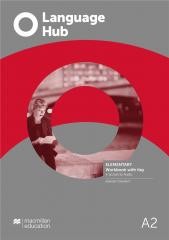 okładka Language Hub Elementary A2 WB + key MACMILLAN książka | Adrian Tennant