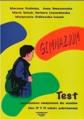 okładka Test. sprawdziany umiejętności dla uczniów SP 4-6 książka | Praca Zbiorowa