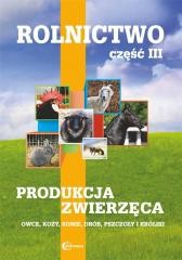 okładka Rolnictwo cz.3 Produkcja zwierzęca w.2020 książka | Praca Zbiorowa