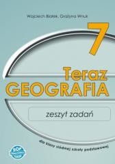 okładka Geografia SP 7 Teraz geografia zeszyt zadań SOP książka | Wojciech Białek, Grażyna Wnuk