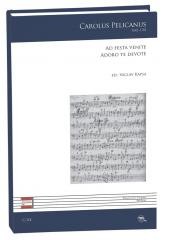 okładka Ad festa venite. Adoro Te devote książka | Carolus Pelicanus