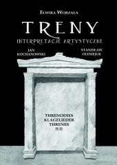okładka Treny . Inspiracje artystyczne książka | Elwira Worzała