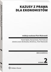 okładka Kazusy z prawa dla ekonomistów książka | Piotr Wiatrowski