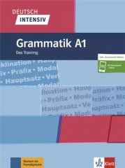 okładka Deutsch intensiv. Grammatik A1 + online książka | Praca Zbiorowa