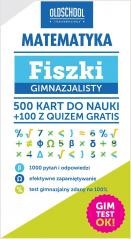 okładka Matematyka. Fiszki gimnazjalisty książka | Linder-Kopiecka Inga