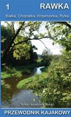 okładka Przewodnik kajakowy. Rawka w.2021 książka | Jakub Jagiełło, Mazur Marek