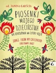 okładka Piosenki mojego dzieciństwa na fortepian.. książka | Janina Garścia