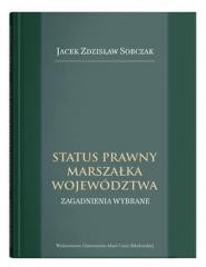 okładka Status prawny marszałka województwa książka | Sobczak JacekZdzisław