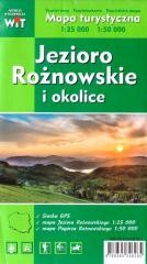 okładka Mapa tur. - Jezioro Rożnowskie i okolice 1:25 000 książka | Praca Zbiorowa