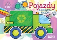 okładka Pojazdy - kolorowanka malucha 2-4 lata książka | Szwabowska Lidia