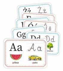 okładka Fiszki - Alfabet 32 karty książka