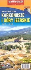 okładka Mapa - Karkonosze i góry izraelskie 1:50 000 książka