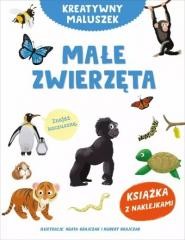 okładka Kreatywny maluszek. Małe zwierzęta książka | Praca Zbiorowa