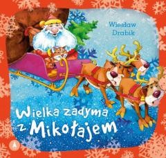 okładka Wielka zadyma z Mikołajem książka | Wiesław Drabik